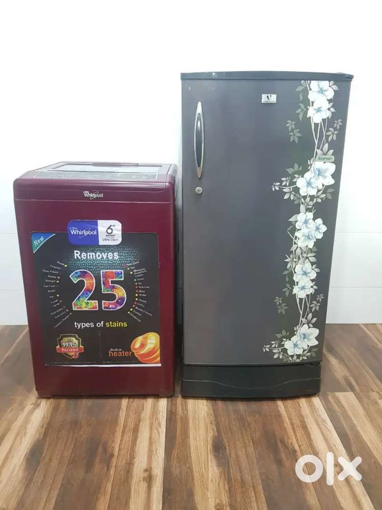 Getvbest deals on 2hand product of fridge and washing machine warrant