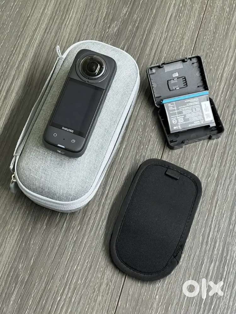 Insta360 X3 5.7K 360 Degree Action Camera (Mint ) + Action Cam