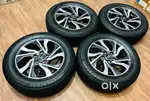 16 inch innova crysta dual tone alloys with Bridgestone TYRES Set of 4
