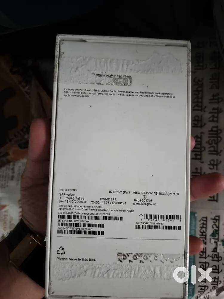 1 day use only full fresh 100 battery health