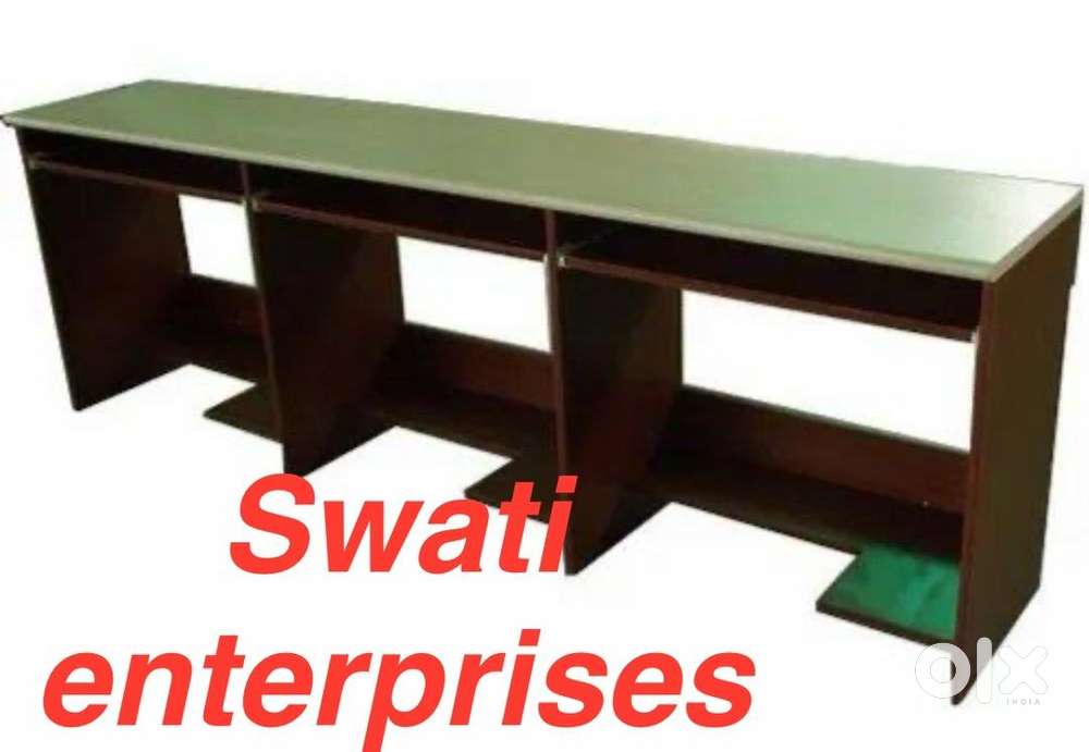 New 3 seater workstation table office furniture computer table