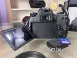77d canon camera with 18mm to 55mm and 70mm to 300mm Len’s