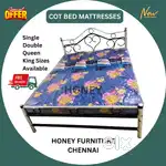 Steel Cot Bed Mattresses, Family furniture, Home Furniture Sales