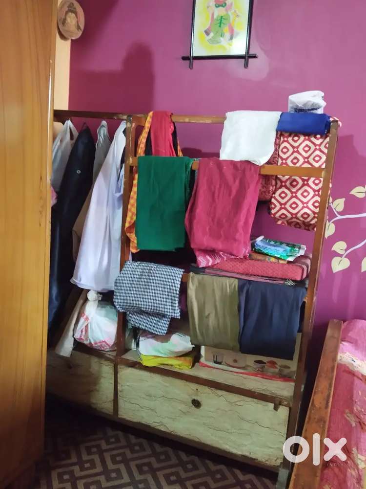 Wooden wardrobe