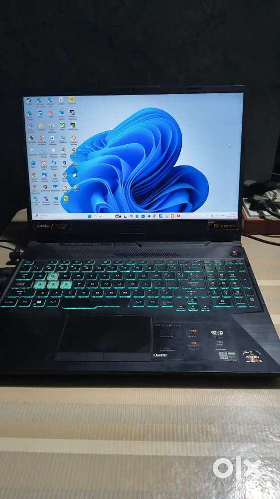 Asus tuf A15 gaming laptop Ryzen 5 4600h.
