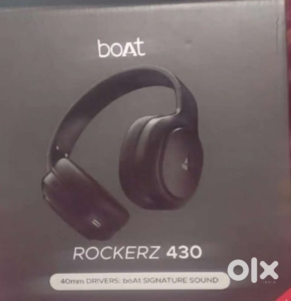 Boat headphones with bill rockerz 430 1 time use fully new
