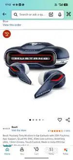 Mustang earbuds