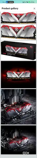 Adata xpg DDR 4 8gb 3200mhz ram with Lifetime warranty