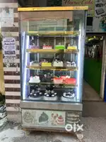 Cake display fridge  urgent sale