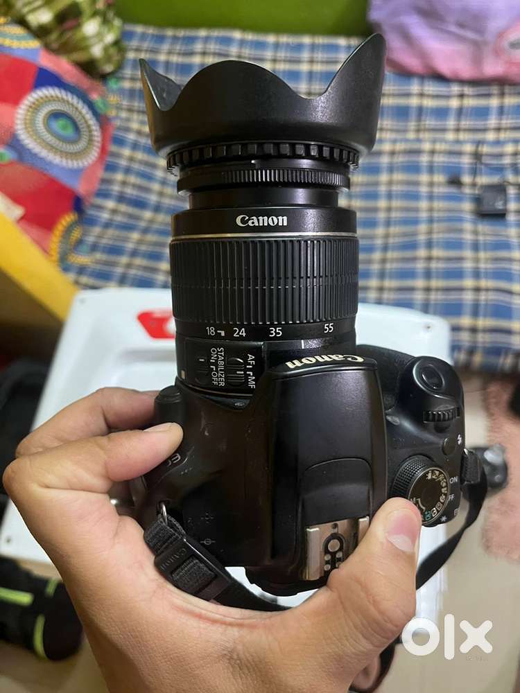 Cannon 1200 D with prime and extra lens
