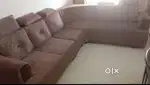 L Type Sofa with Cover