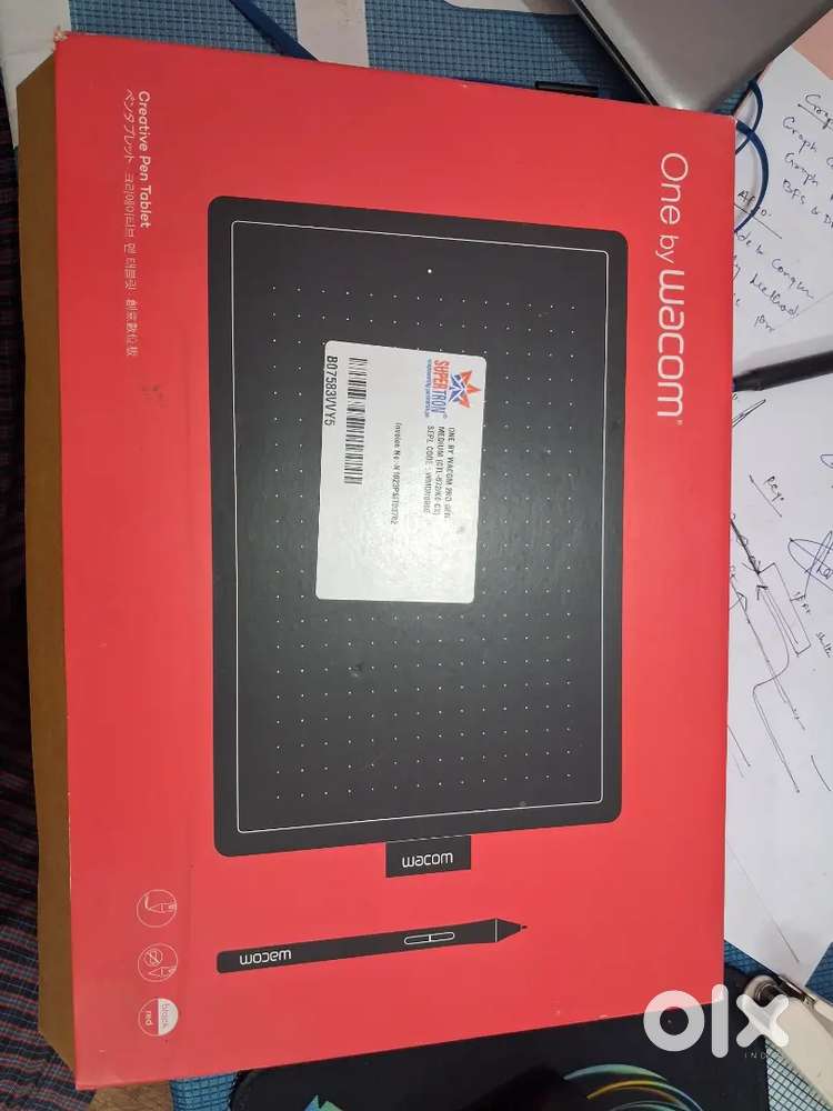 Wacom Digital Pentab Medium Size 8.5inch× 5.3 inch