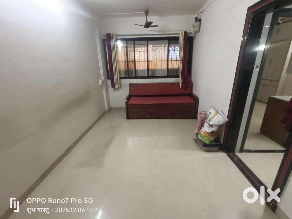 PANDURANG WADI, 1 BHK Semi Furnished Flat Rent, Dombivali East