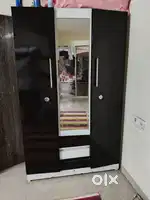 Full Metal Cupboard with Mirror and Shelves – Excellent Storage Soluti