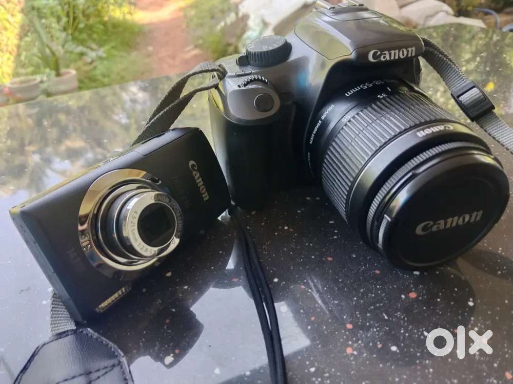 Canon eos 1100d And canon ixus 210 for sale only 25k
