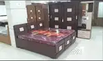 Double bed 6'6 with kurlon mattress