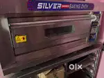 Deck oven single rack