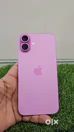 I phone 16 128gb pink  Indian bill 20 day in warranty full kit