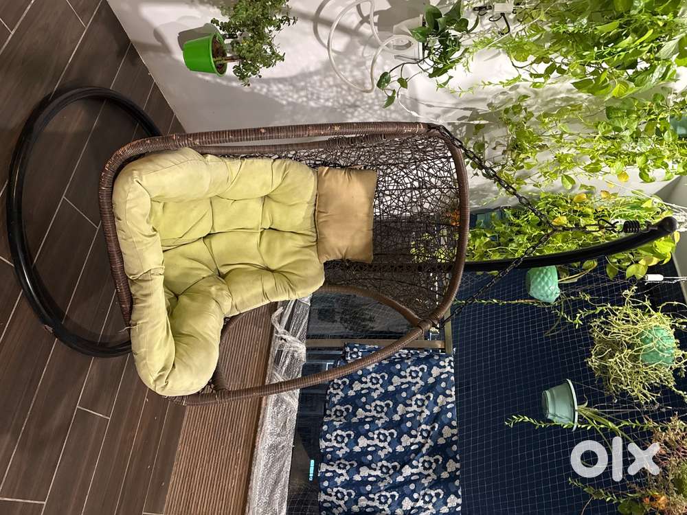 Hanging Swing Chair with Cushion