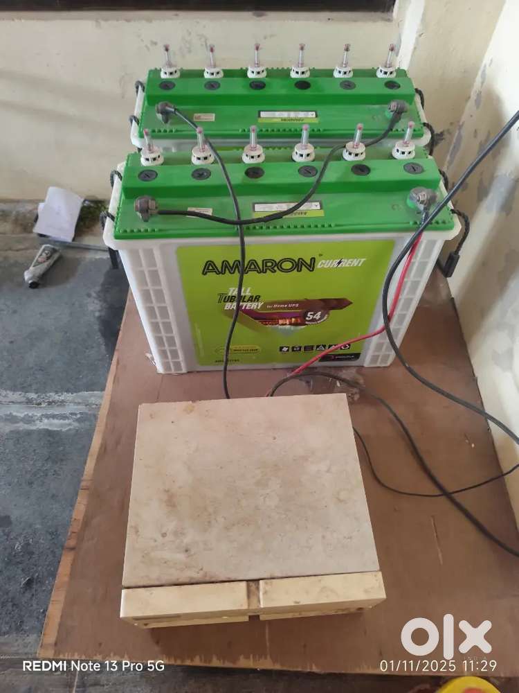 Amaron Batterys and Inverter