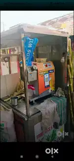 Sugarcane machine counter..Western display fridge