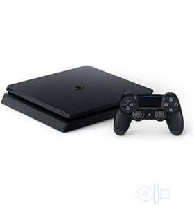PS4 1 tb with 6 games 2 controller