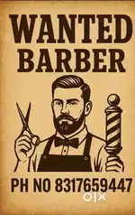 I want barber in my saloon