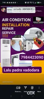 All types ac sell and old ac buying