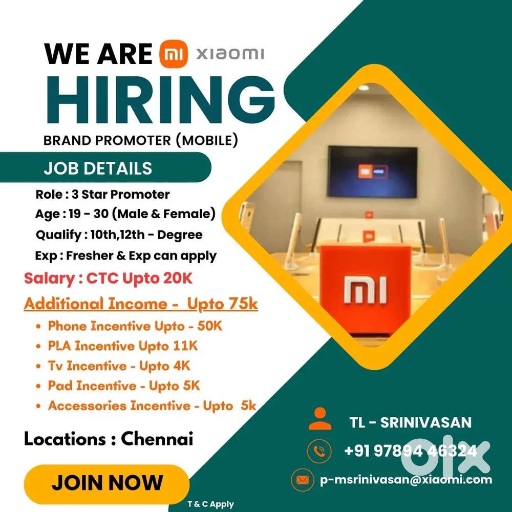 Mi mobile sales below age 30