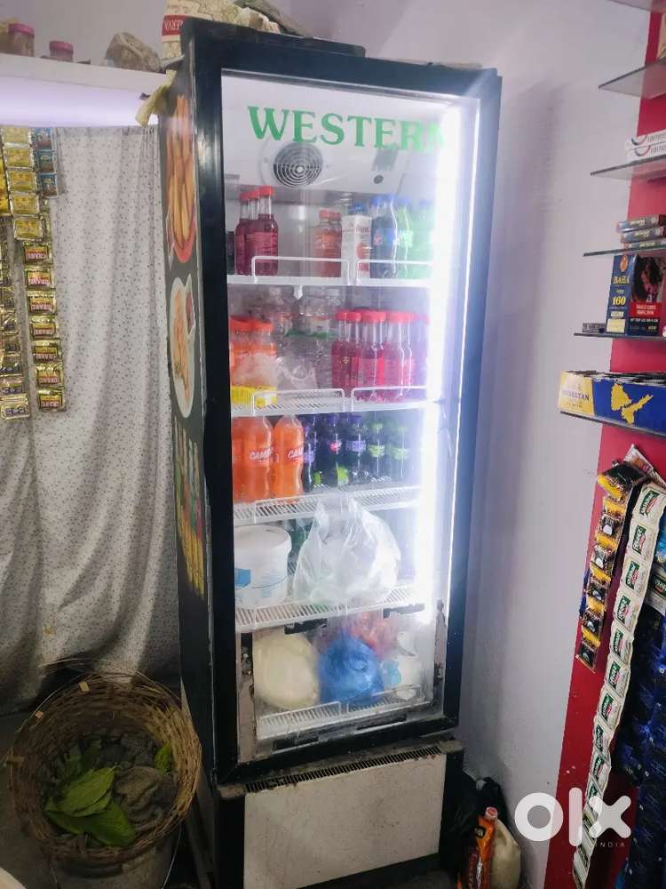 Fridge with display