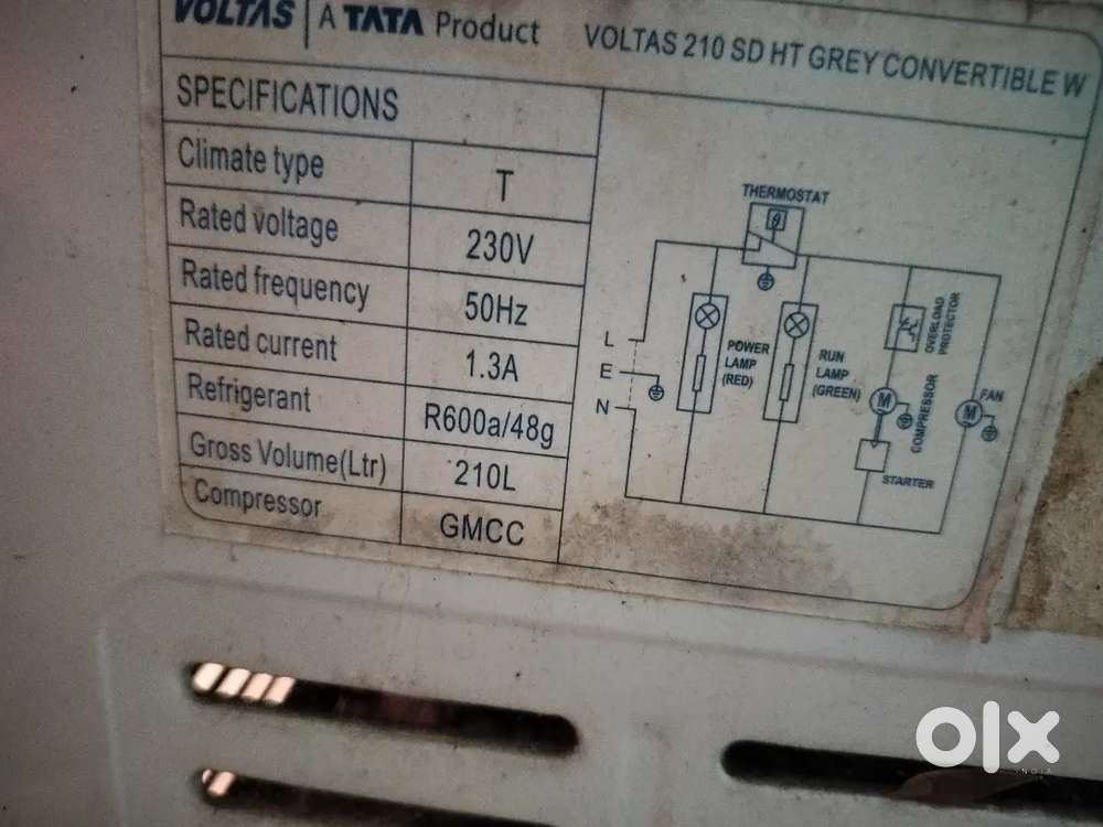 Deep freezer 210 ltr voltas