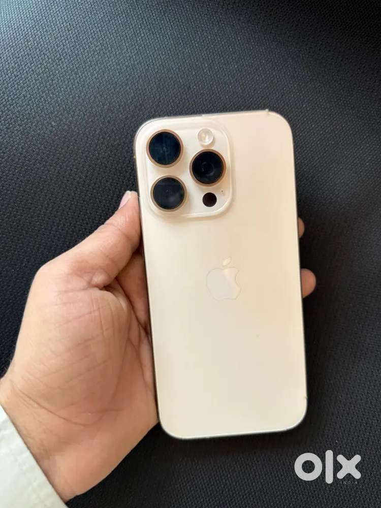 IPHONE 16 Pro 256 GB GOLD FRESH CONDITION 100% Battery Health