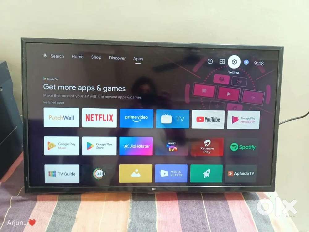 Mi 32 android  Google Tv