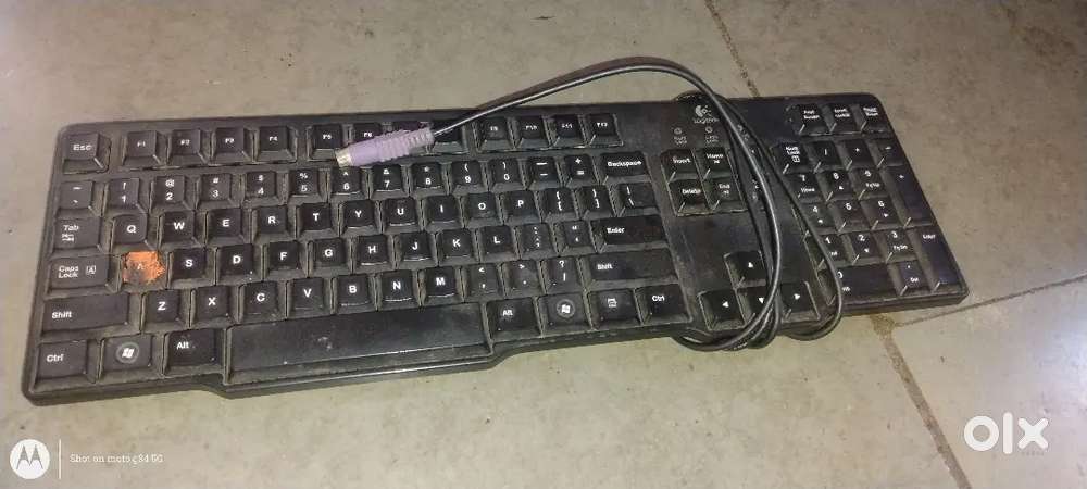 All keys are working ps/2 old key board