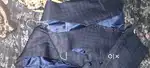 Coat pant dark blue