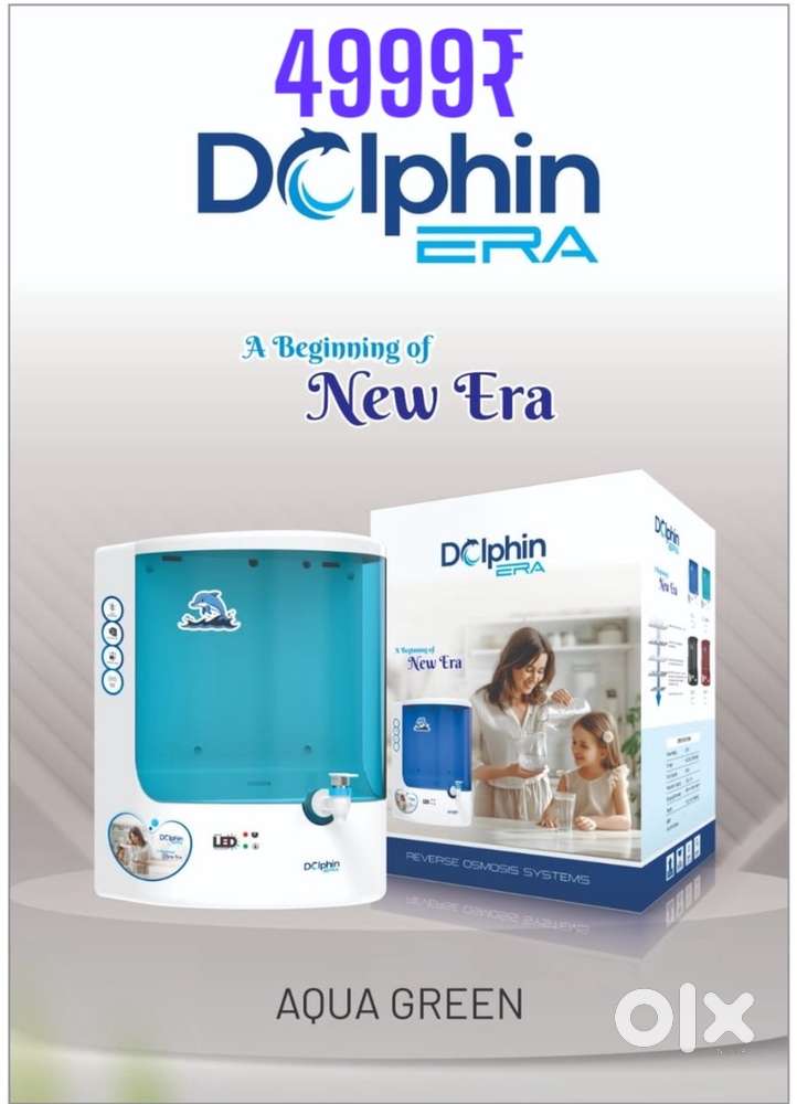 Dolphin RO + UV + UF Purifier – Triple Layer Filtration  Chennai Home