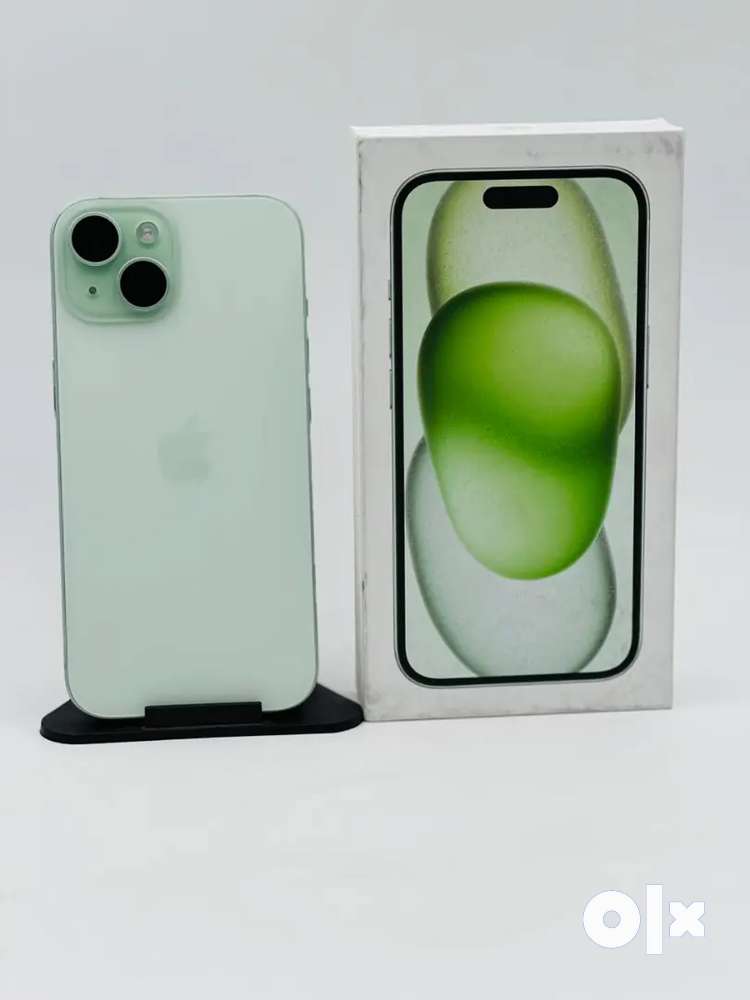 IPhone 15, 128 GB, Green Colour, only seal open Indian Purchased