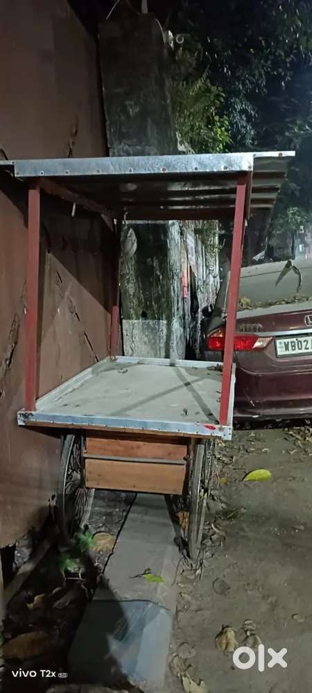Food cart for sale in new condition only 2 month of use 6ft by 3.5 ft