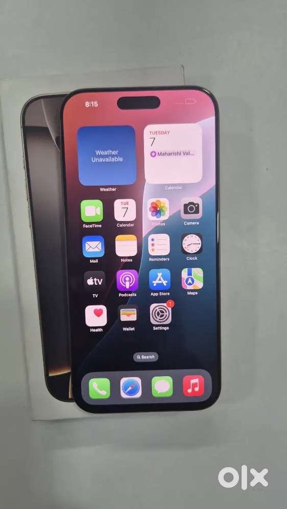 Apple IPhone 16 Pro Max 256gb Indian