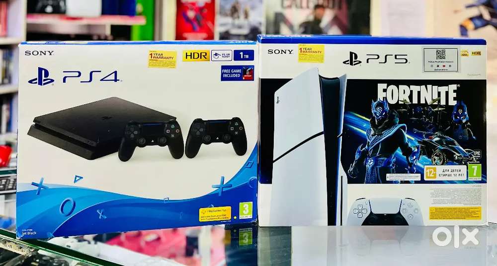 PS4 available for sale swapping