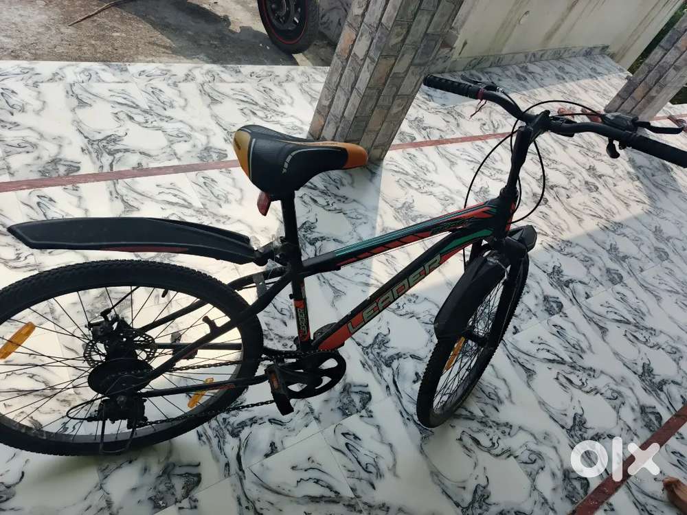 Bicycle with 7 gears and dual disc brakes 26 inch new tyre sunderbani