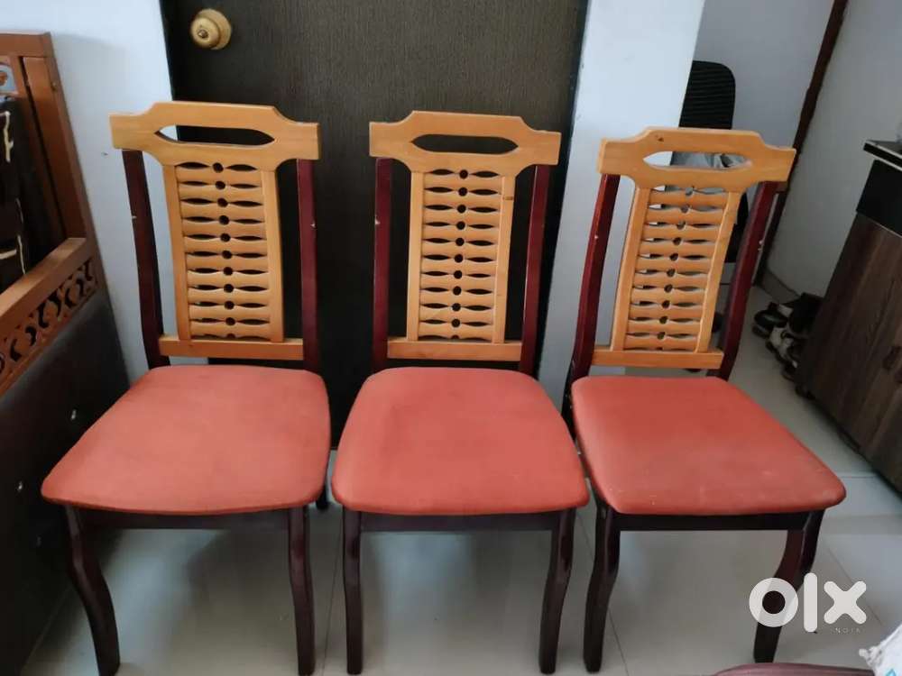 3 wooden chairs for Sale