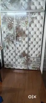 Wooden wardrobe laminated door