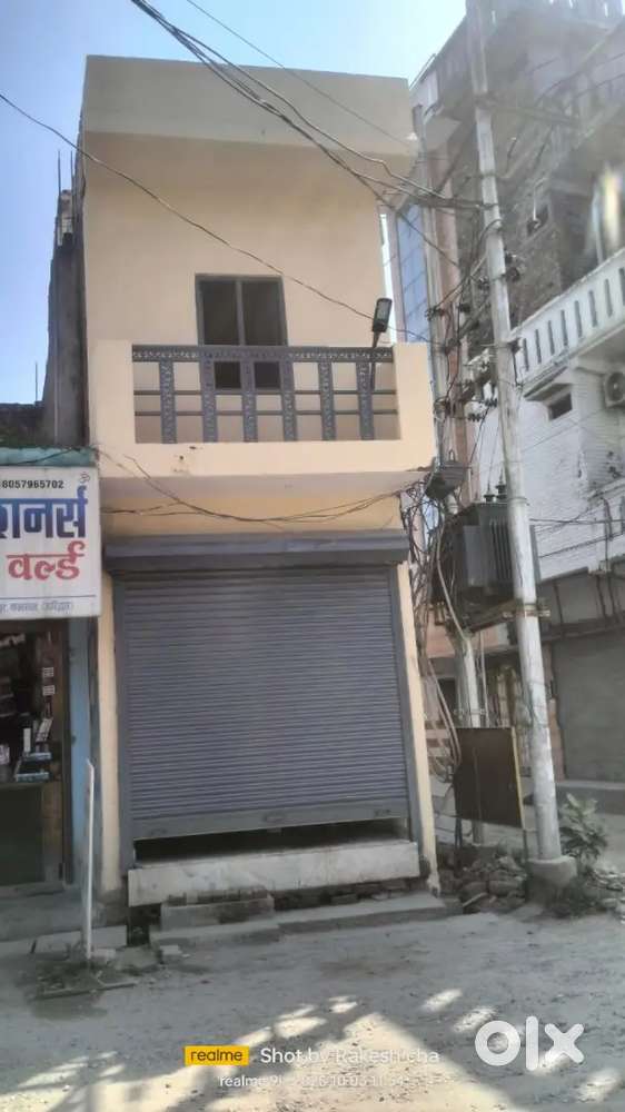 CORNER DOUBLE STOREY SHOP FOR SALE IN RAJA GARDEN ,JAGJEETPUR
