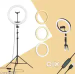 Cash on d. 10 inch LED ring light with 7 feet adjustable tripod stand