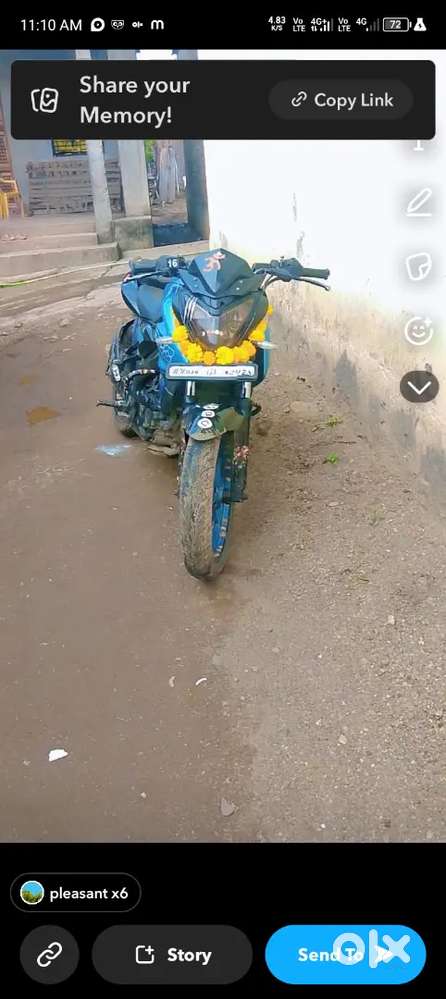 Bajaj ns 200 erjent sell price 70000