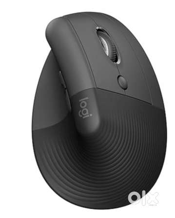 Logitech Lift Vertical Ergonomic Mouse, Wireless, Bluetooth or Logi Bo