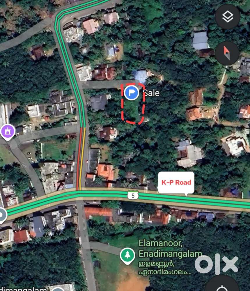 10 cent plot for sale near Elamannoor.