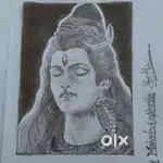 Mahadev Pencil sketch