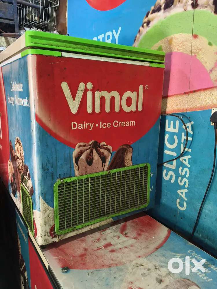 Ice cream fridge